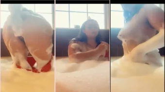RageQueen, la streamer de Twitch, protagoniza un video en bañera para adultos