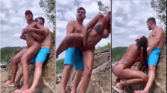 Paty Doce grabó videos haciendo guarrerías en el bosque escondido