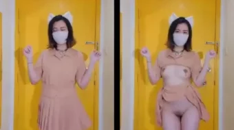 En la página onlyfans, la celebridad asiática Naimi luce bailando Tiktok éxitos en sus videos más atrevidos