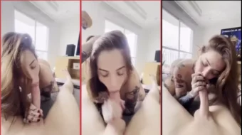 Gostosona succiona al líder de la Escuela Samba de São Paulo para garantizar el título de Reina del Carnaval