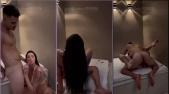 Influencer +18 haciendo un video picante en el motel y se filtró en Internet