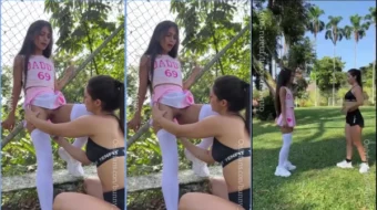 Manu Muv en Video Lesbiano con amigo