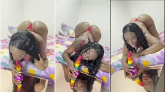 Tati Hot In Video Getting Vibrator In Pussy