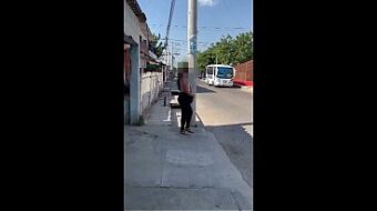 Jessica Sodi por la puerta de atras