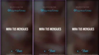 Fay Martínez Pussy de Onlyfans en el video erótico