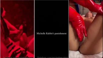 Michelle Rabbit solamente en video sensual