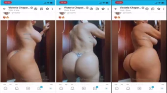 Victoria Chaparro tetona de las hermosas curvas plegado